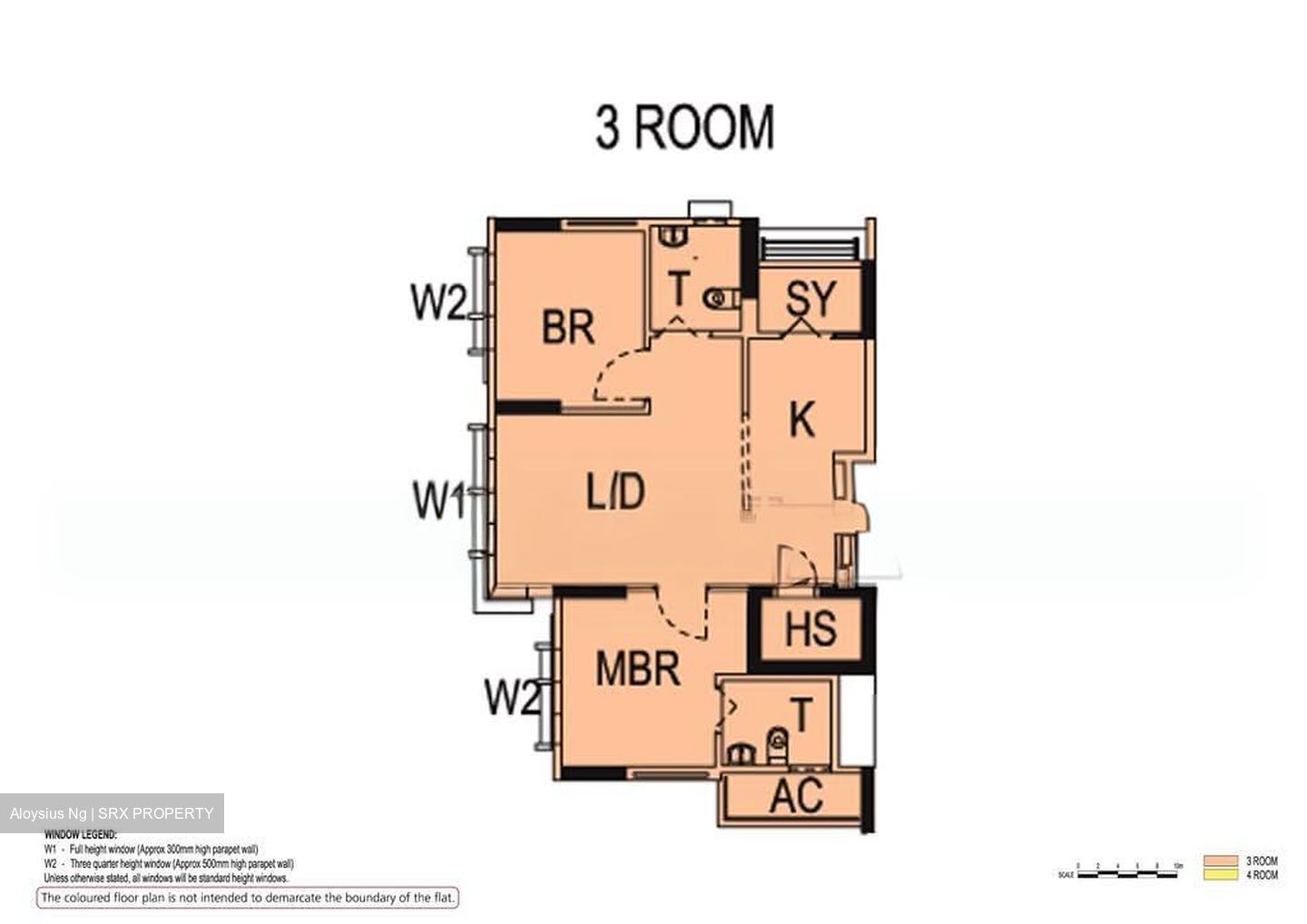 Blk 101A Alkaff Courtview (Toa Payoh), HDB 3 Rooms #546177531
